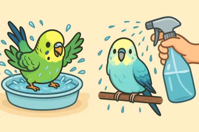 🕊️ The Complete Guide to Bathing Your Pet Bird: Keep Feathers Shiny and Spirits High