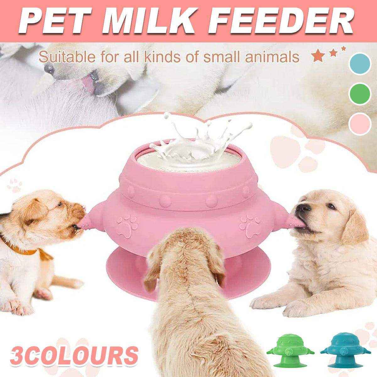 Pet Feeding Water Feeding Artifact Silicone Pet Breast-feeding Anti-choking