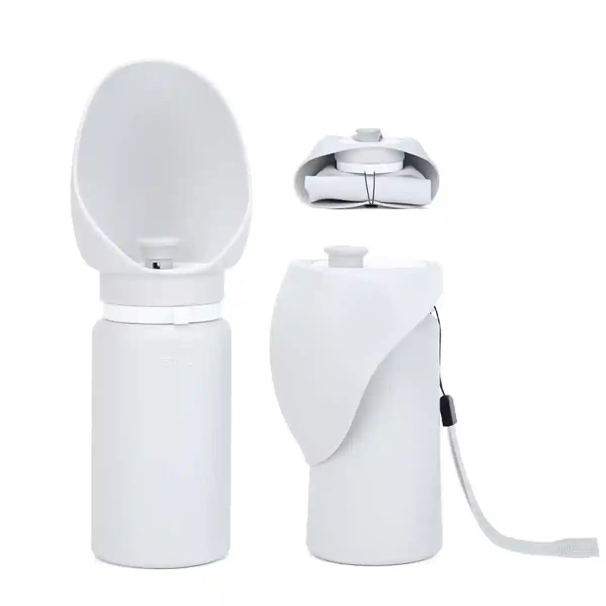 Foldable Dog Water Bottle 550ml Leakproof Pet Travel Dispenser