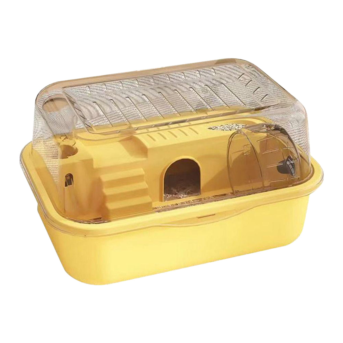 Double-Level Hamster Cage With Acrylic Lid 35cm