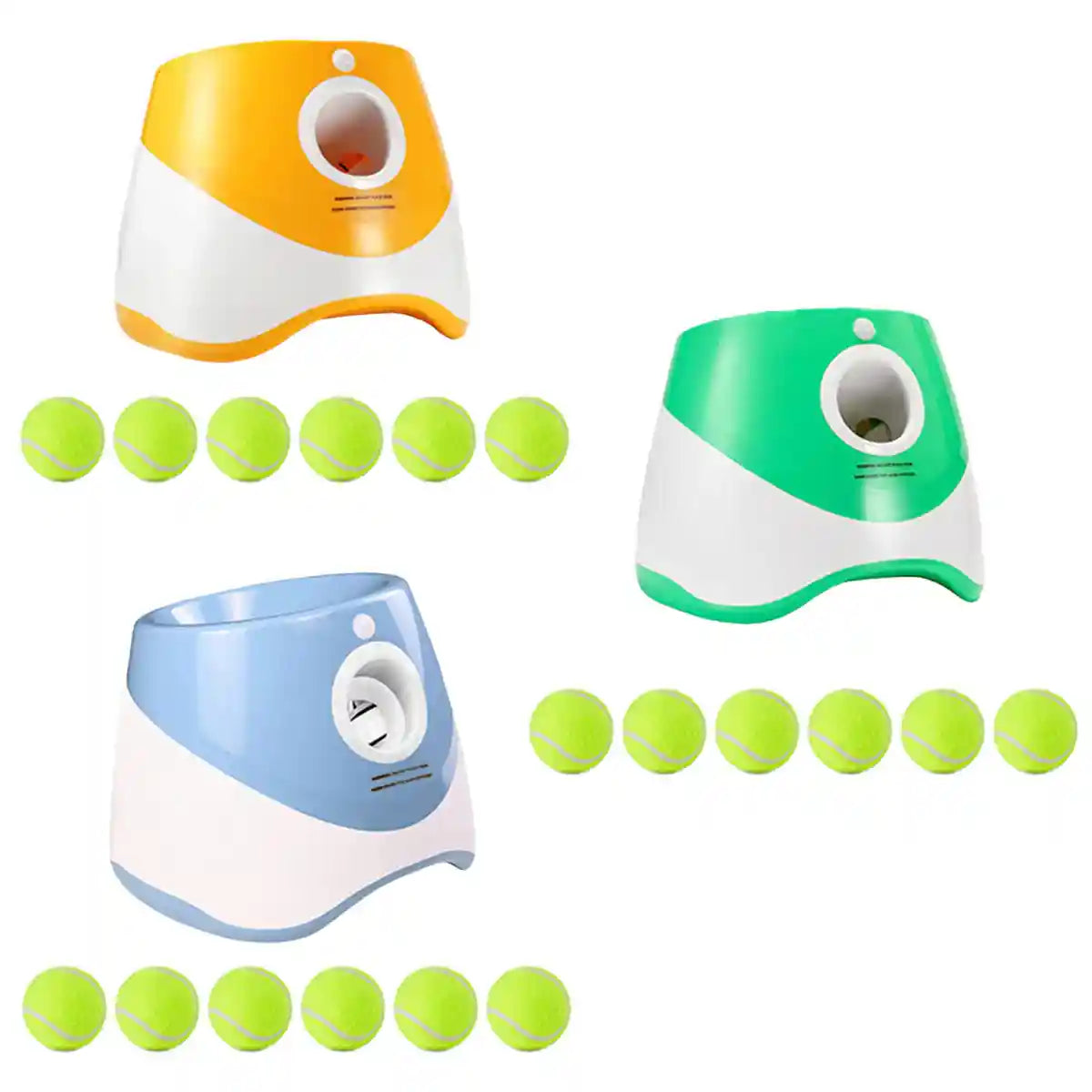 Pet Ball Thrower Outdoor Elastic Tennis Launcher Dog Toy Automatic Ball Machine