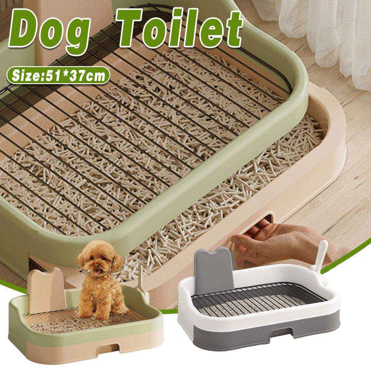 Oversized Dog Toilet for Large Dogs Easy Clean Drawer System & Anti-Splash