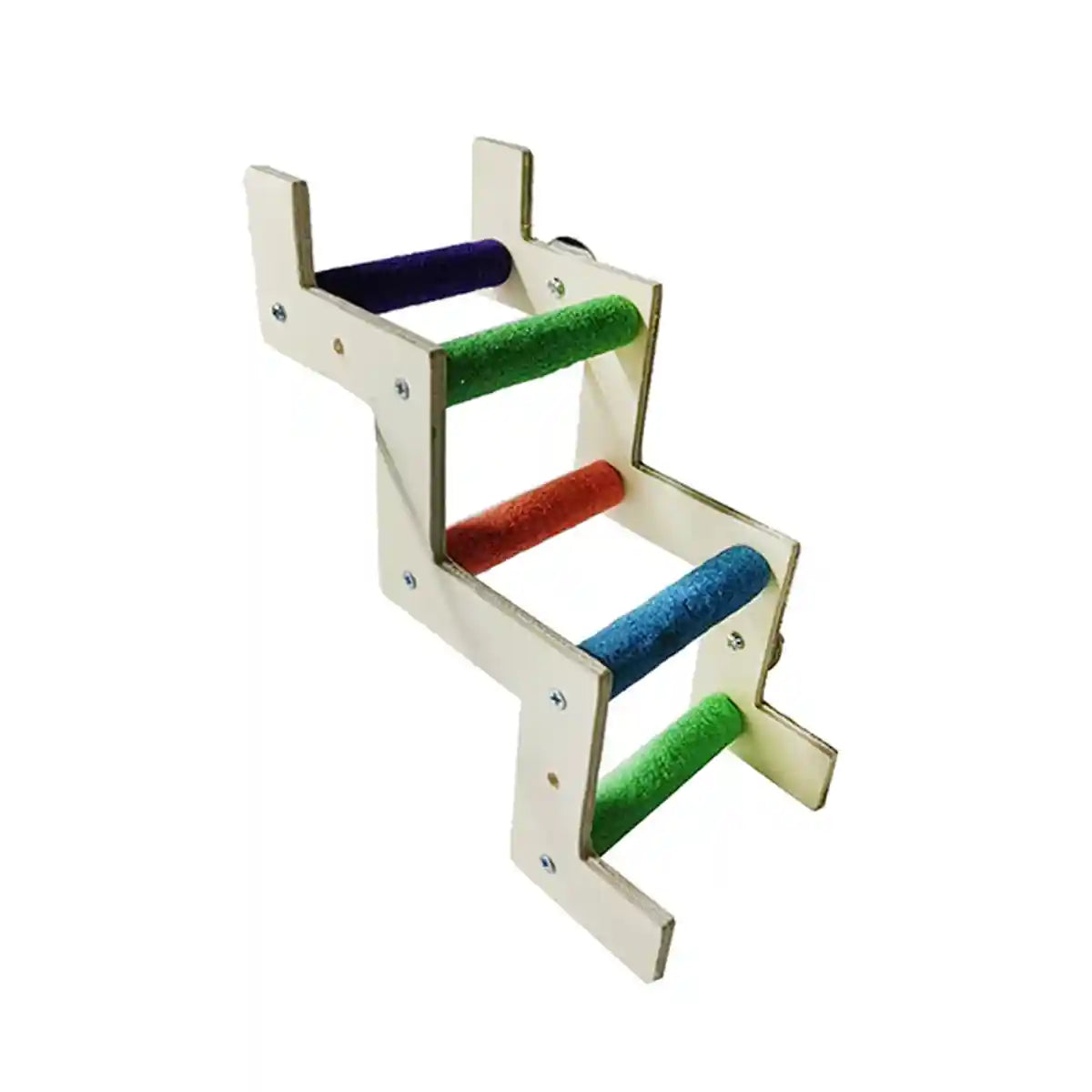 Parrot Climbing Ladder Toy for Birds Claw Care & Swing Platform