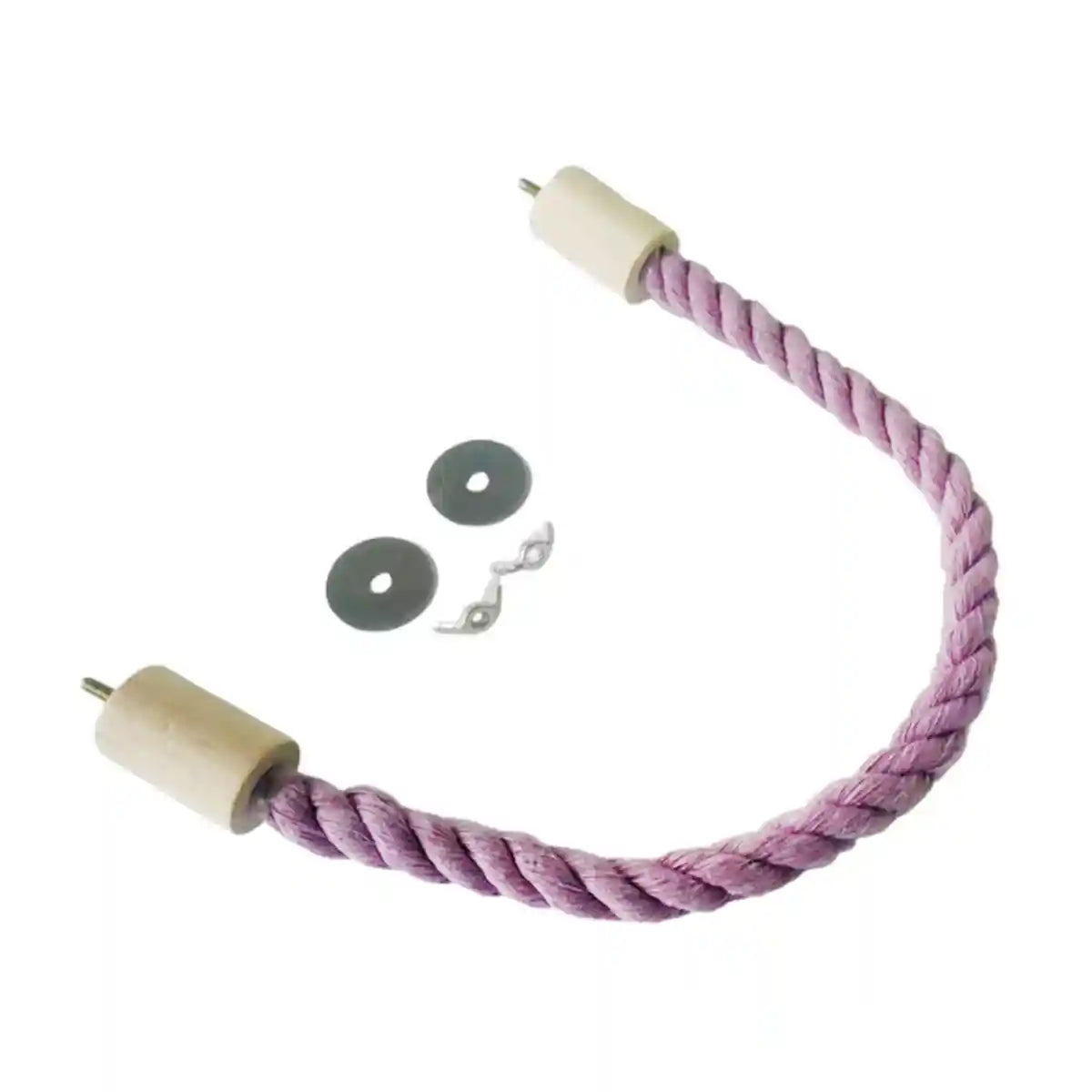 Flexible Bird Rope Perch for Parrots & Pet Birds 55–100cm Options