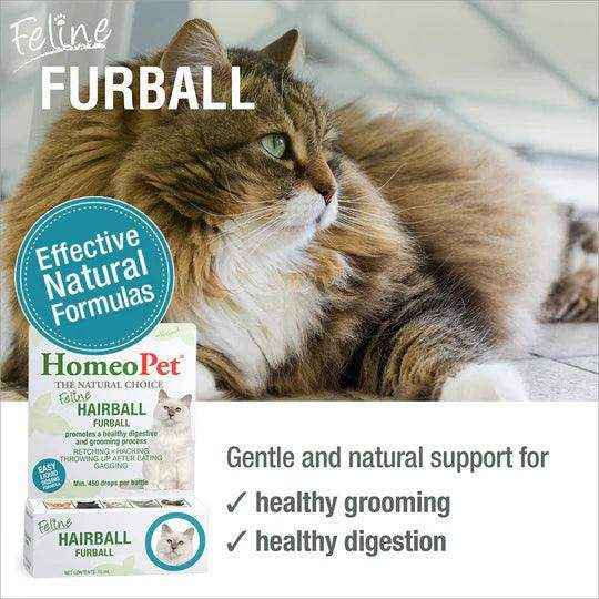 HomeoPet Feline Furball Relief 15ML