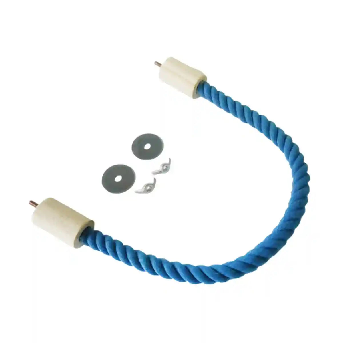 Flexible Bird Rope Perch for Parrots & Pet Birds 55–100cm Options