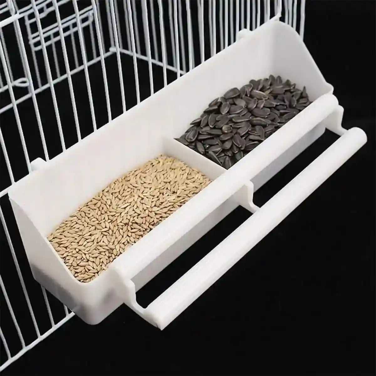 Large Hanging Bird Feeder And Water Bowl Set For Small Birds