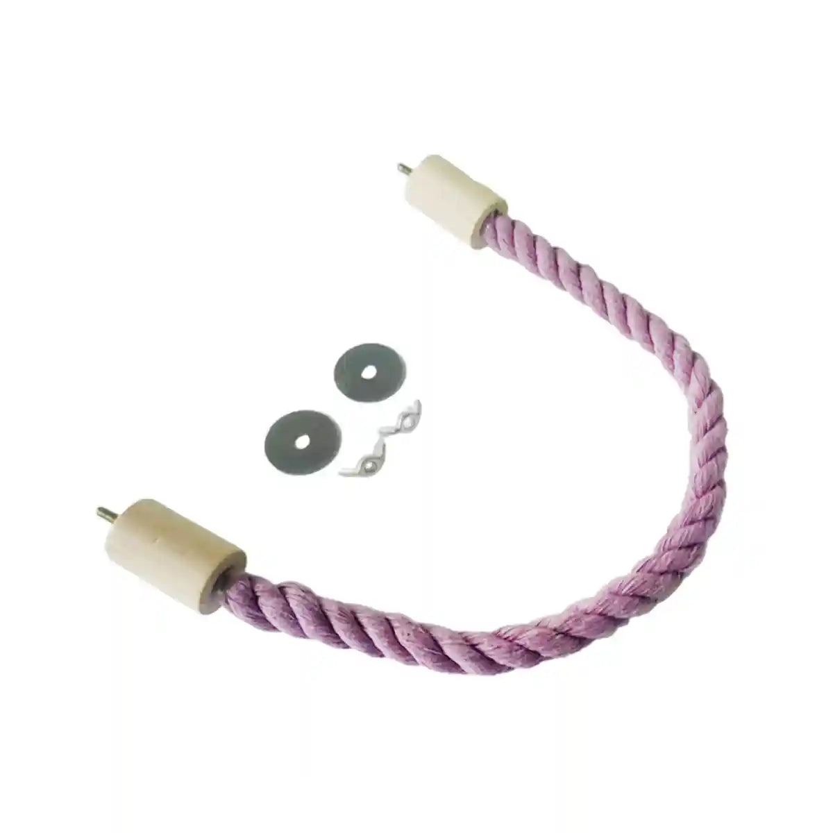 Flexible Bird Rope Perch for Parrots & Pet Birds 55–100cm Options