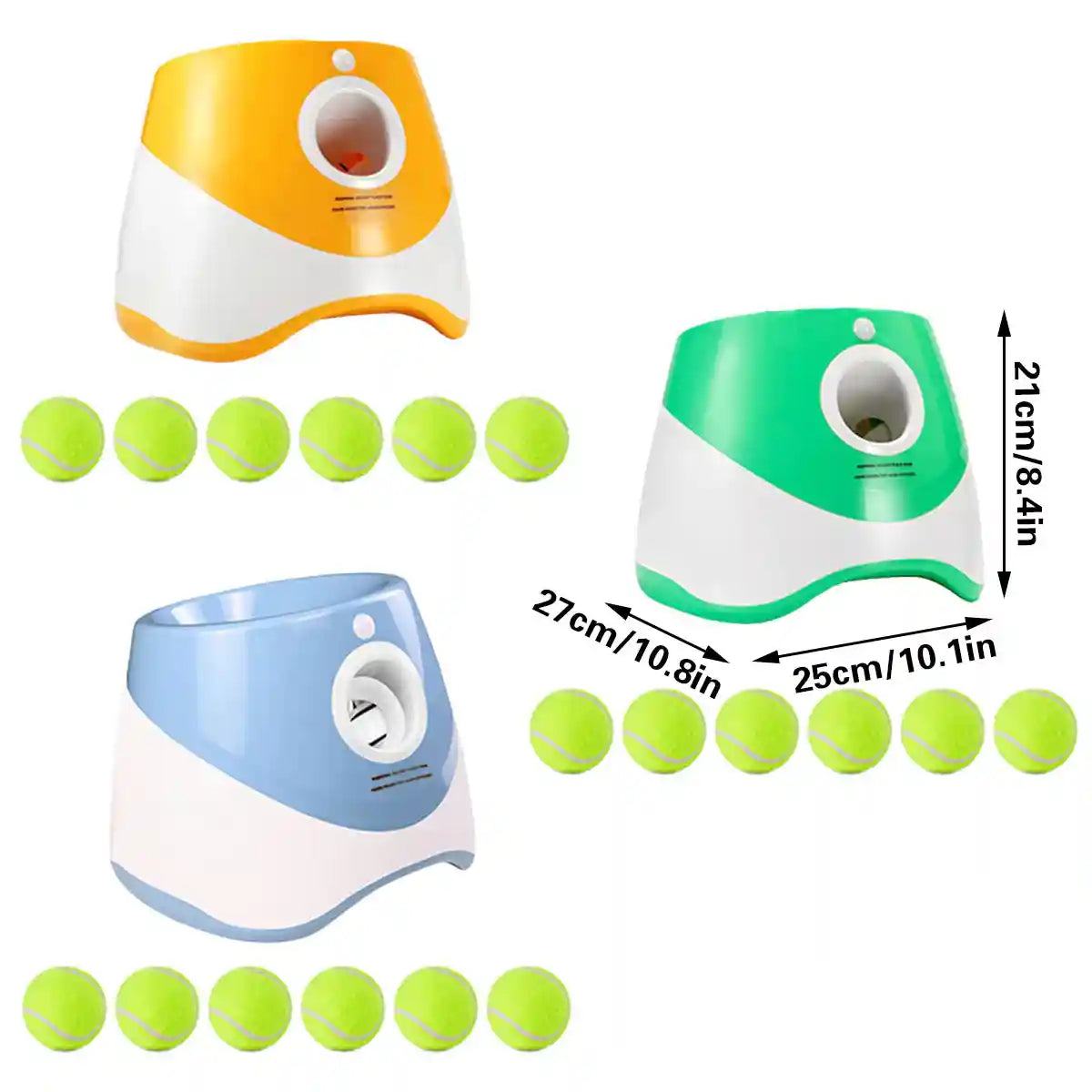 Pet Ball Thrower Outdoor Elastic Tennis Launcher Dog Toy Automatic Ball Machine