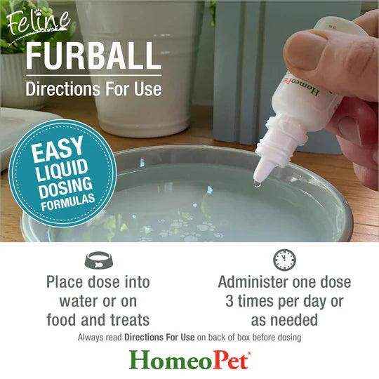 HomeoPet Feline Furball Relief 15ML