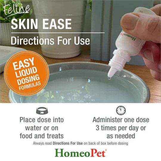 HomeoPet Feline Skin Ease 15ml