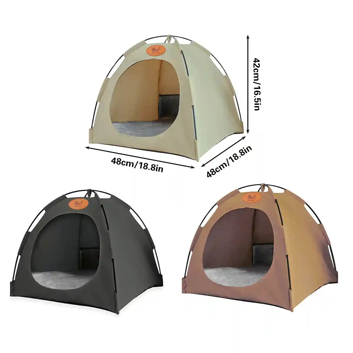 Foldable Cat Bed Tent Portable Pet Shelter