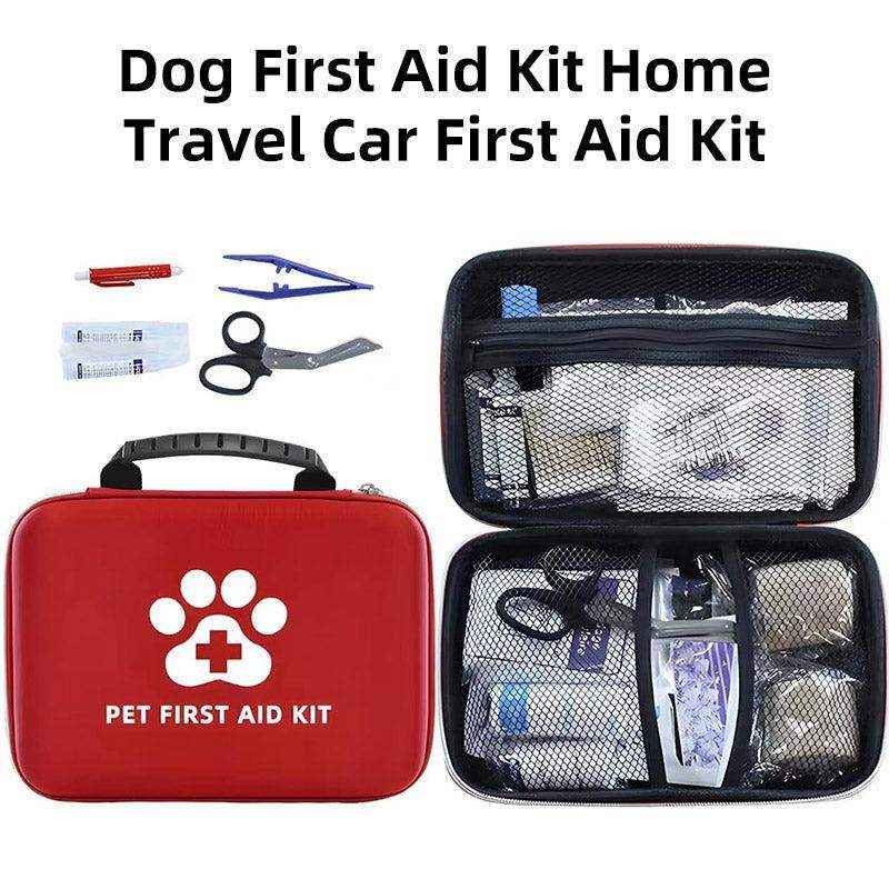 Essential Dog First Aid Kit 101-Piece Pet Emergency Medical Set