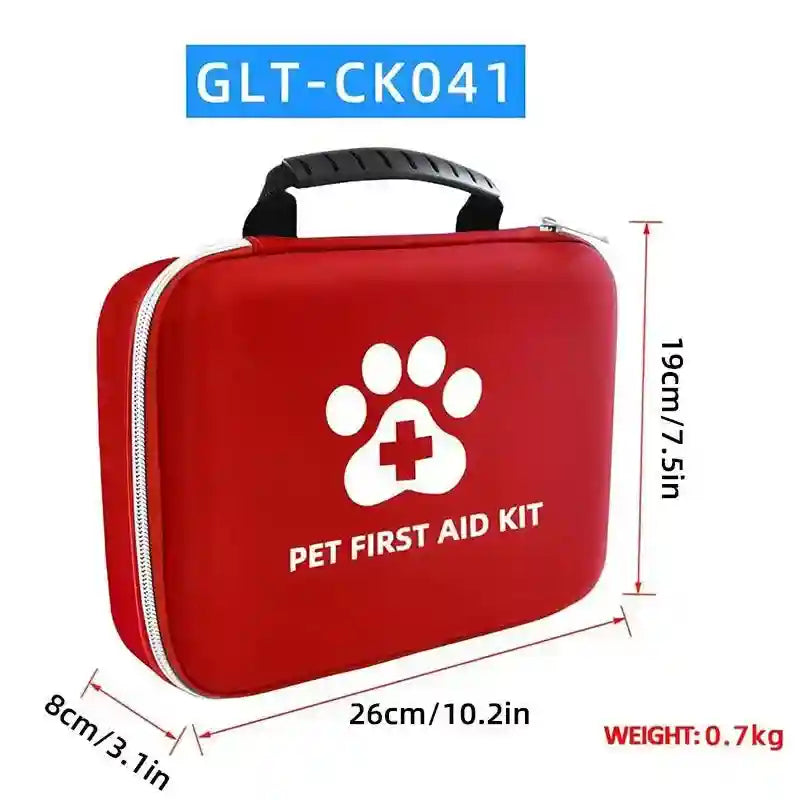 Essential Dog First Aid Kit 101-Piece Pet Emergency Medical Set