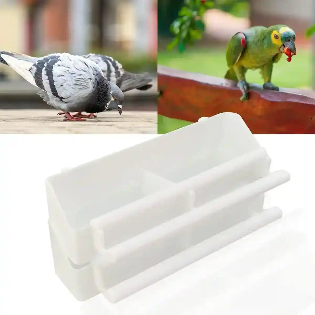 Large Hanging Bird Feeder And Water Bowl Set For Small Birds