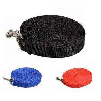 Durable retractable dog leash extending up to 50 feet for safe and enjoyable walks