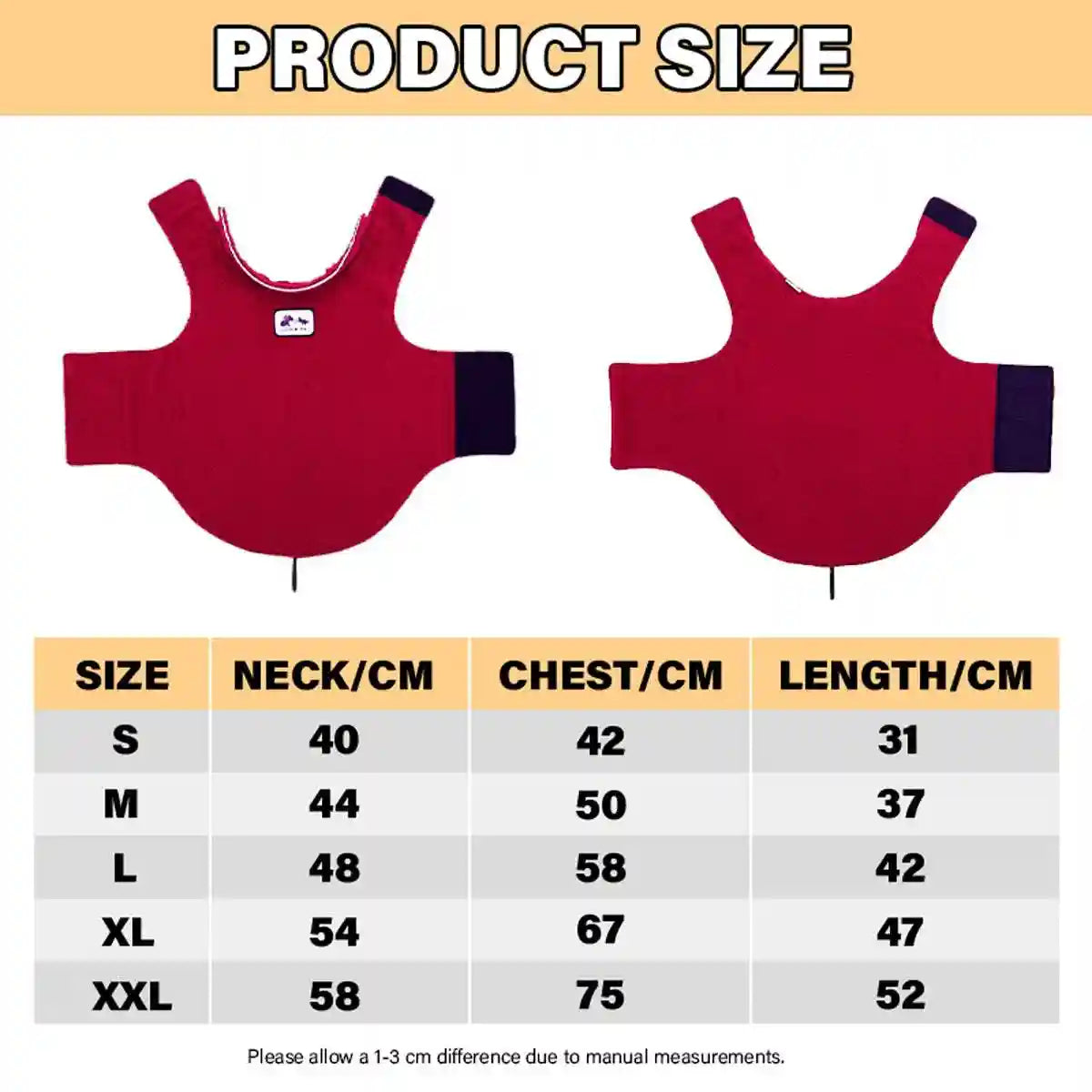 Winter Fleece Dog Jumper Coat for Small to Large Dogs