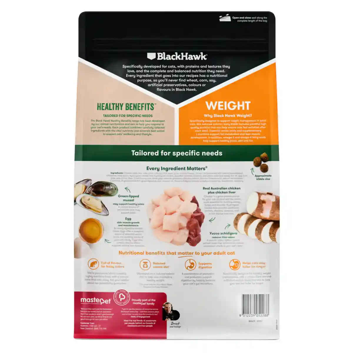 Black Hawk Weight Management Cat Food