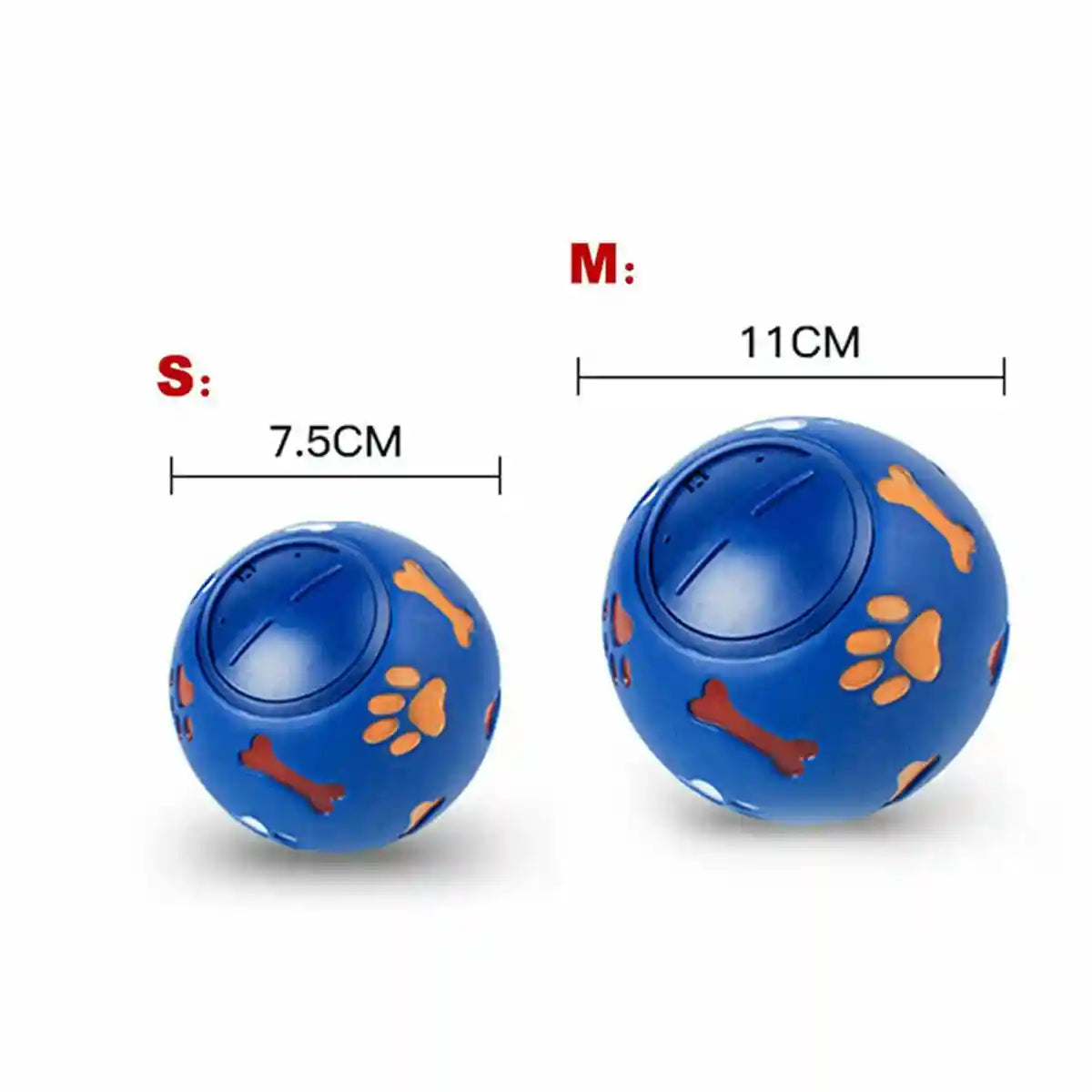 Interactive Dog Treat Ball Toy for Mental Stimulation and Snack Dispensing