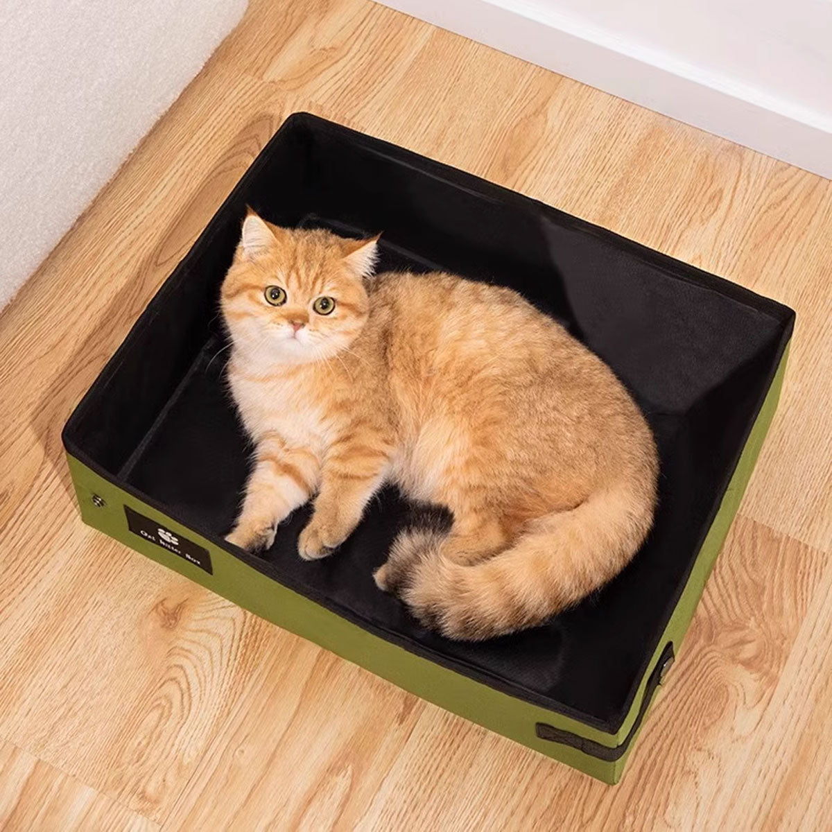Portable Foldable Cat Litter Box Waterproof