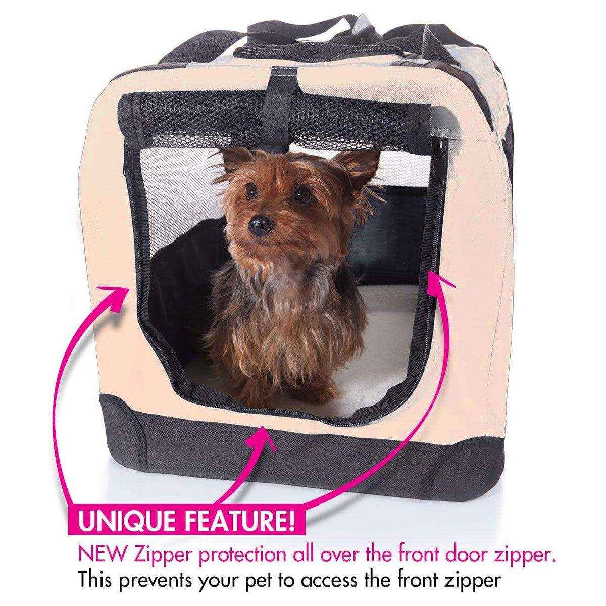 Folding Pet Carrier Bag for Medium & Large Dogs