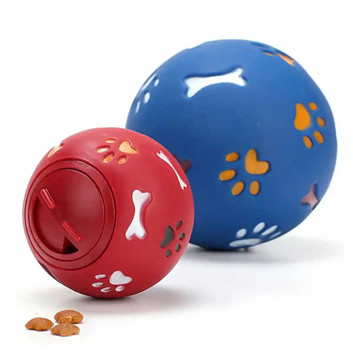 Interactive Dog Treat Ball Toy for Mental Stimulation and Snack Dispensing