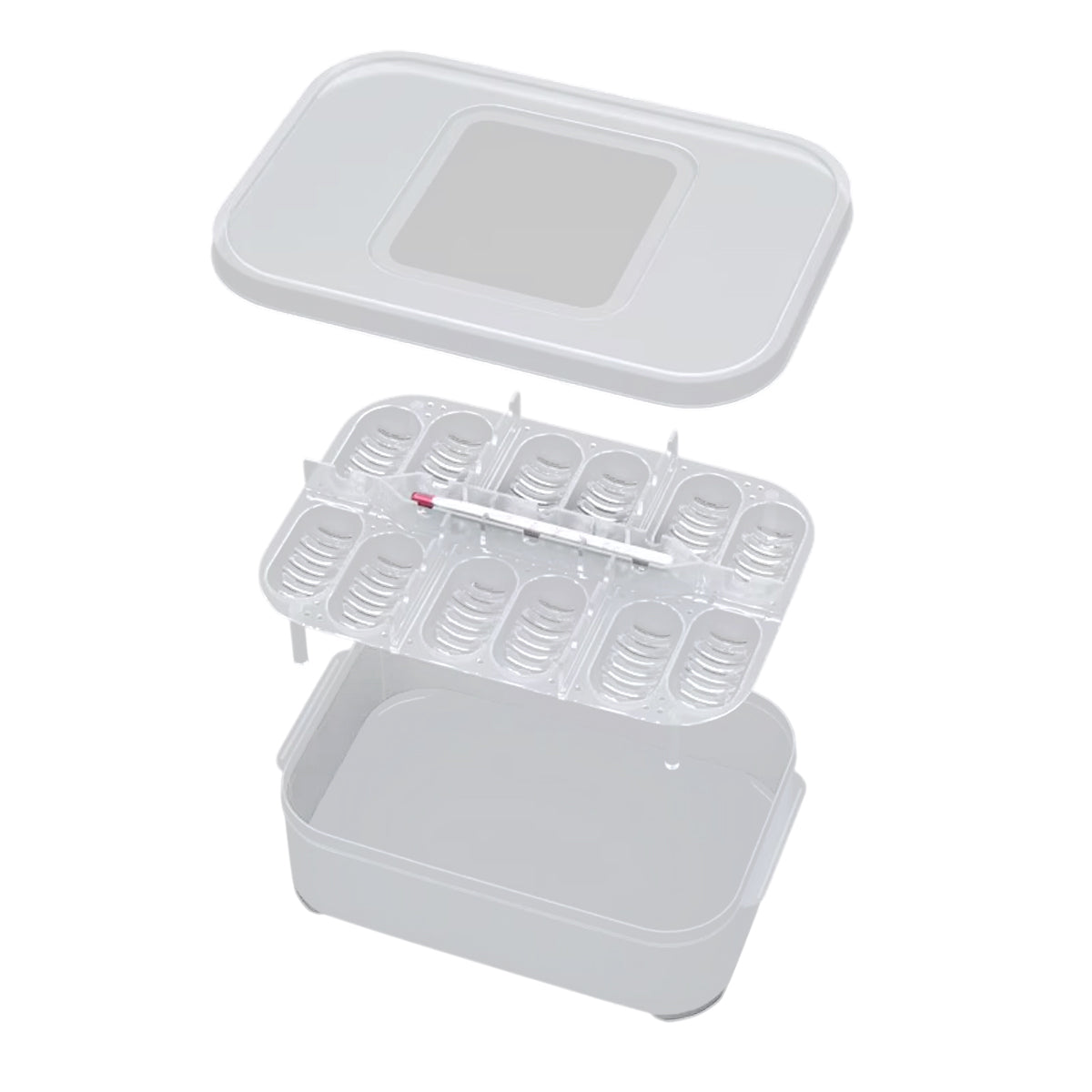 Lizard Hatching Box 12 Holes Reptile Egg Incubator