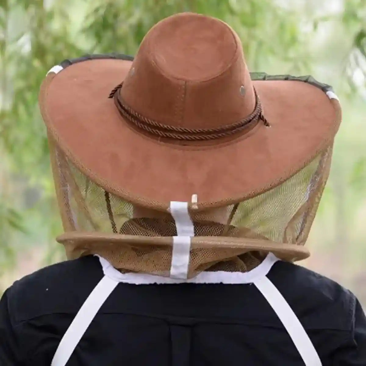Beekeeping Hat with Protective Veil Breathable Insect Protection for Outdoors