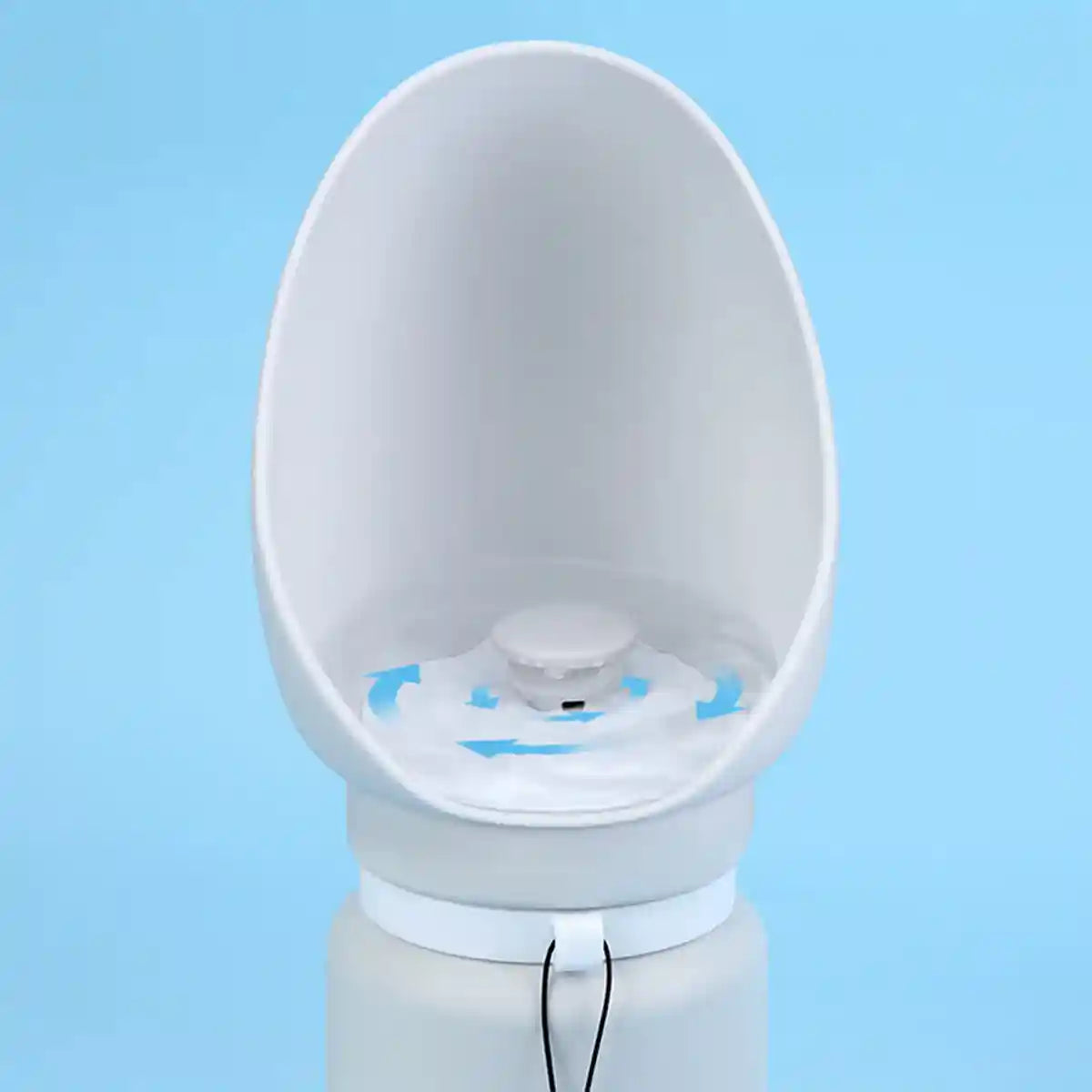 Foldable Dog Water Bottle 550ml Leakproof Pet Travel Dispenser