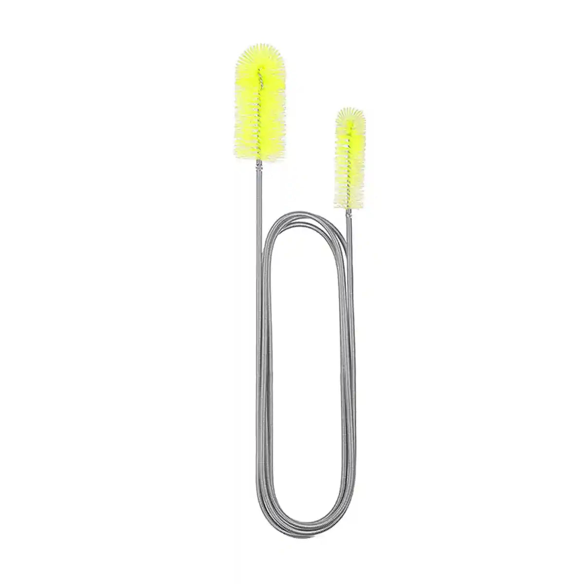 Spring Brush Aquarium U Shaped Pipe Cleaner Brush for Hole Cleaning Fish Tank