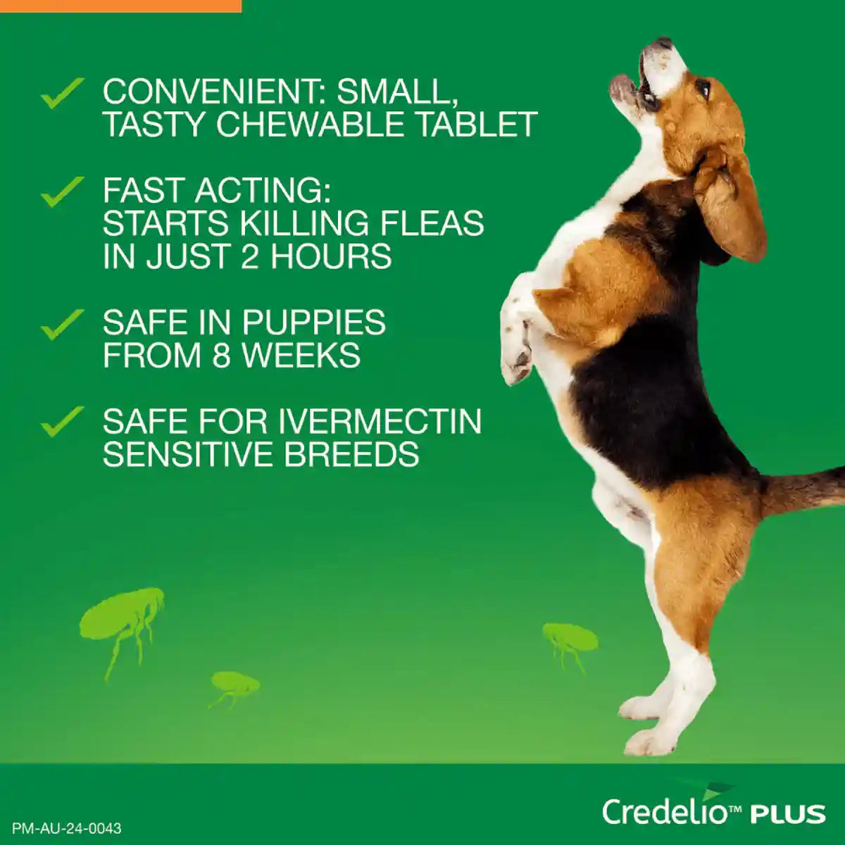 Credelio Plus Chewable Tablets For Medium Dogs 5.6-11kg