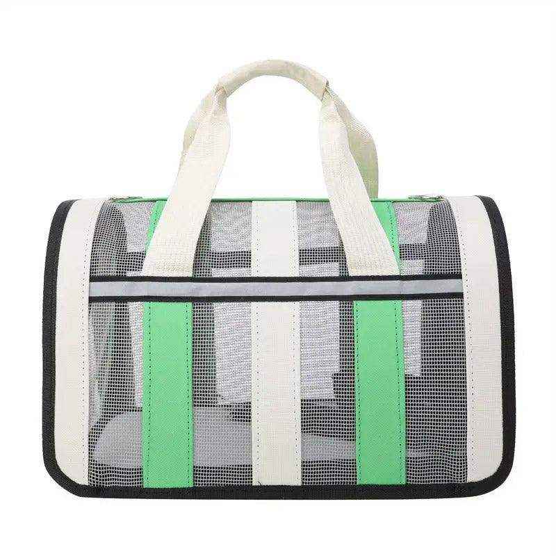 Spacious Travel Bag with Mesh Ventilation Ideal Pet Carriers for Cats
