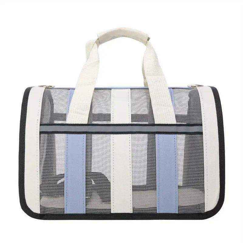 Spacious Travel Bag with Mesh Ventilation Ideal Pet Carriers for Cats