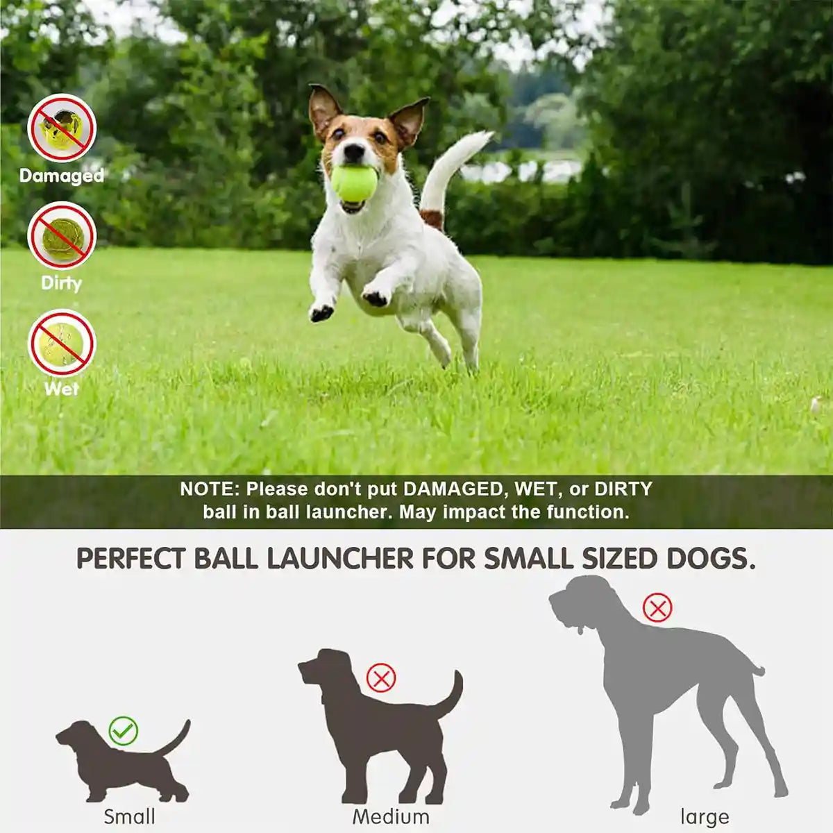 Pet Ball Thrower Outdoor Elastic Tennis Launcher Dog Toy Automatic Ball Machine