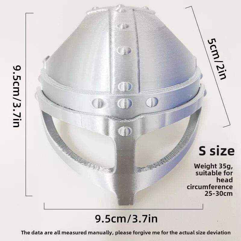 Viking Cat Helmet 3D Printed Pet Armor for Cosplay & Photos