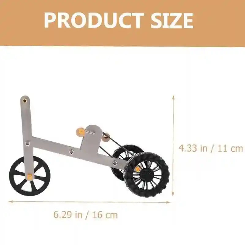 Interactive Bicycle Training Game Fun & Smart Parrot Toy for Active Birds