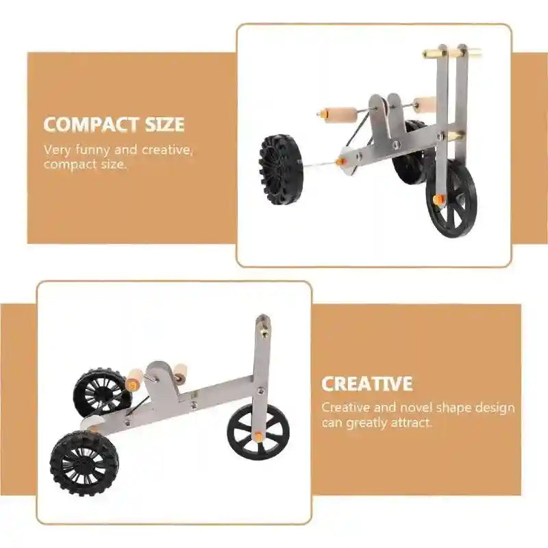 Interactive Bicycle Training Game Fun & Smart Parrot Toy for Active Birds