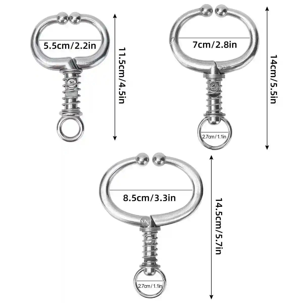 Stainless Steel Cattle Nose Clamp Secure & Durable Farm Handling Tool