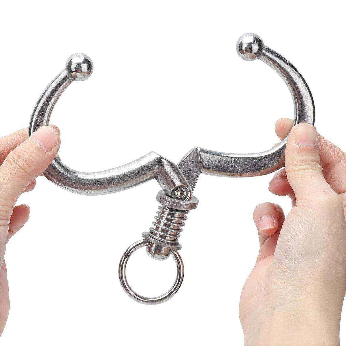 Stainless Steel Cattle Nose Clamp Secure & Durable Farm Handling Tool
