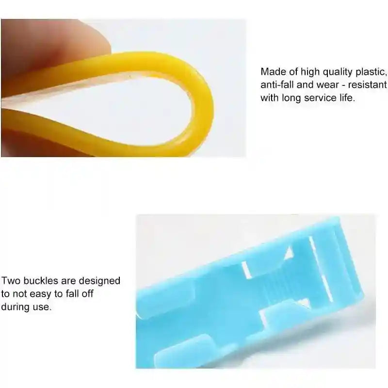 Adjustable Cow Identification Bands – Color-Coded Tags for Livestock Management