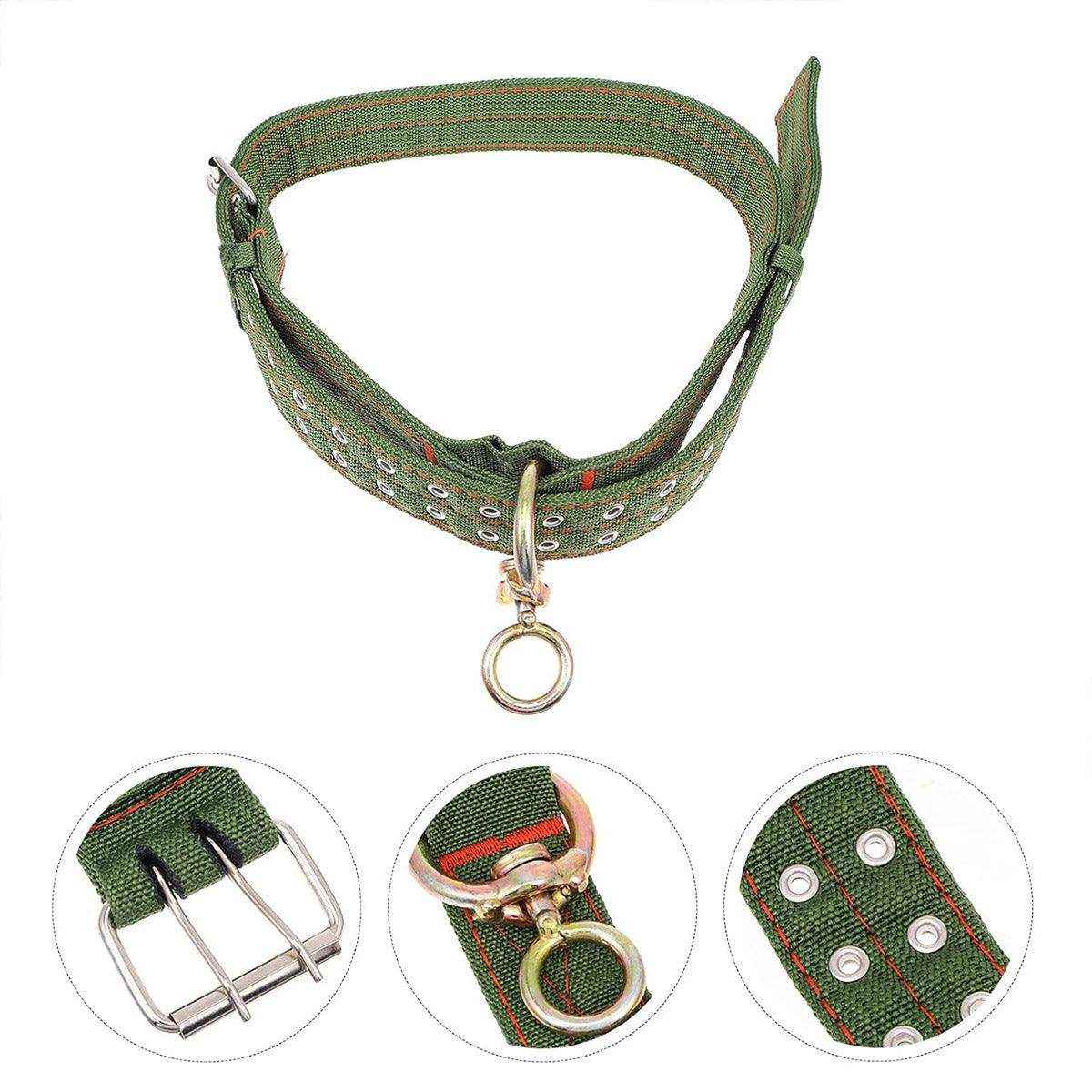 Adjustable Sheep Collar for Goats & Working Dogs Heavy-Duty Canvas Design