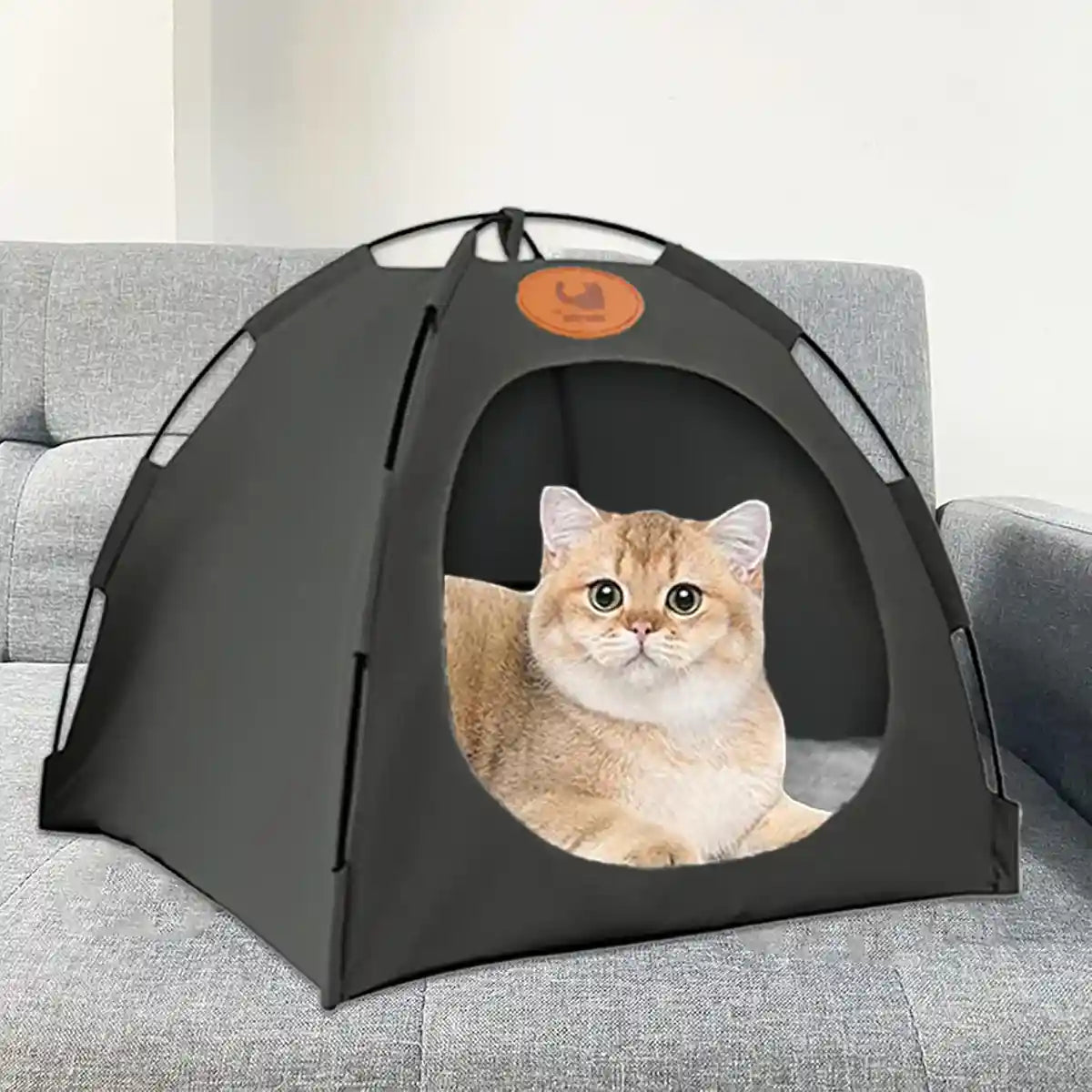 Foldable Cat Bed Tent Portable Pet Shelter