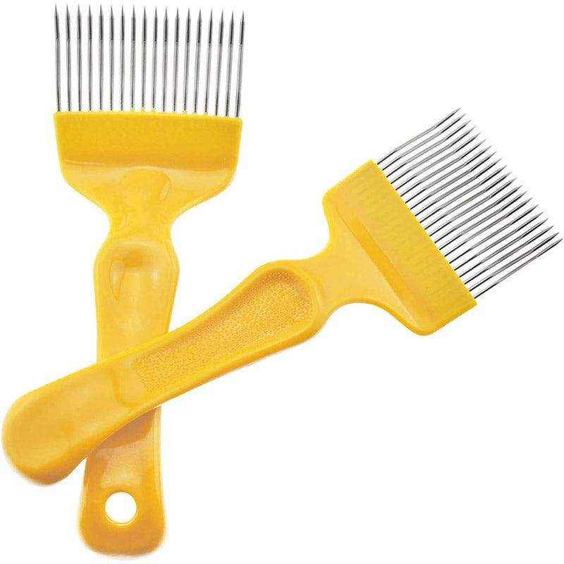2PCS Stainless Steel Honey Scraper Forks