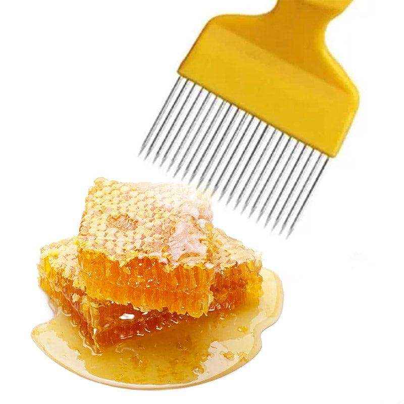 2PCS Stainless Steel Honey Scraper Forks