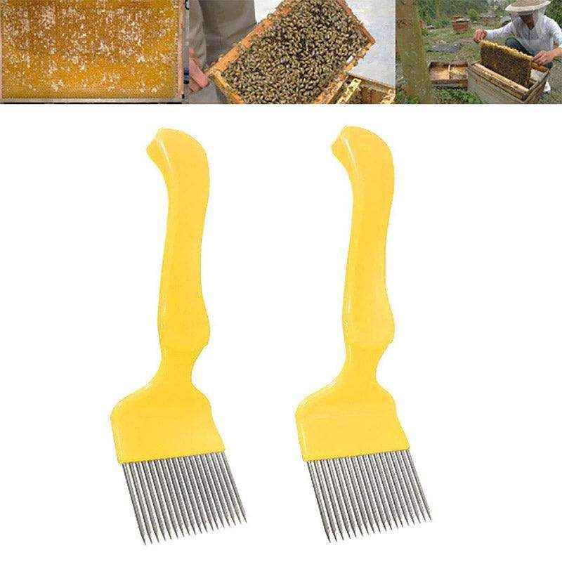 2PCS Stainless Steel Honey Scraper Forks