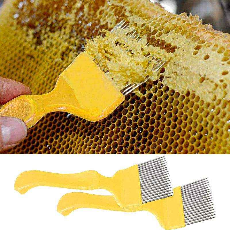 2PCS Stainless Steel Honey Scraper Forks