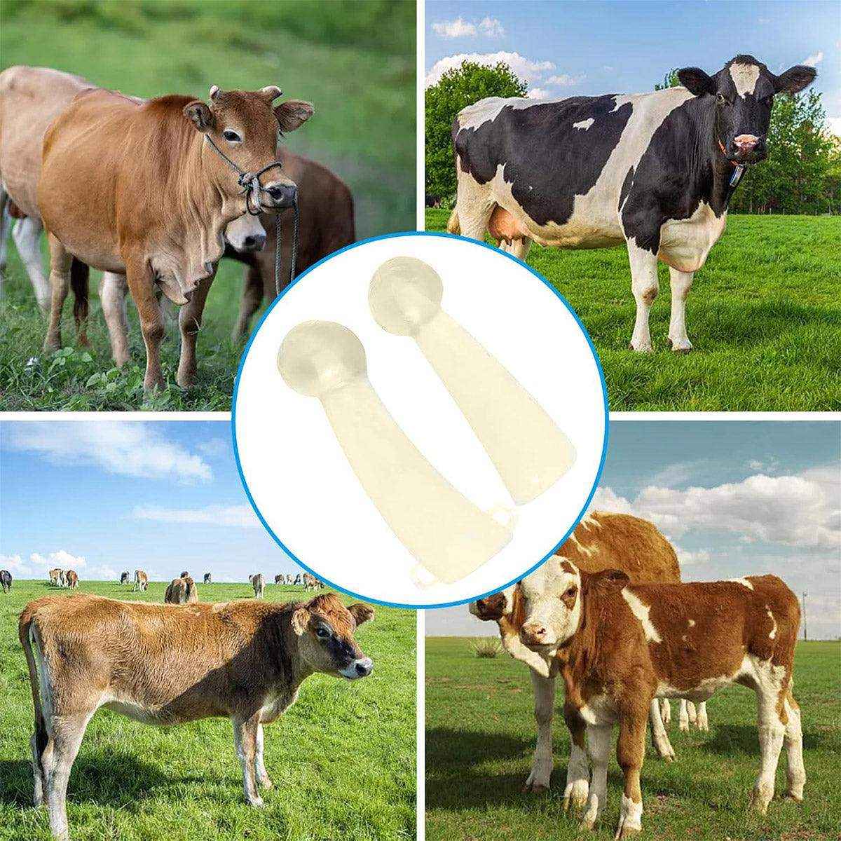 Safe and Adjustable Livestock Covers with Cow Horn Tip Protectors