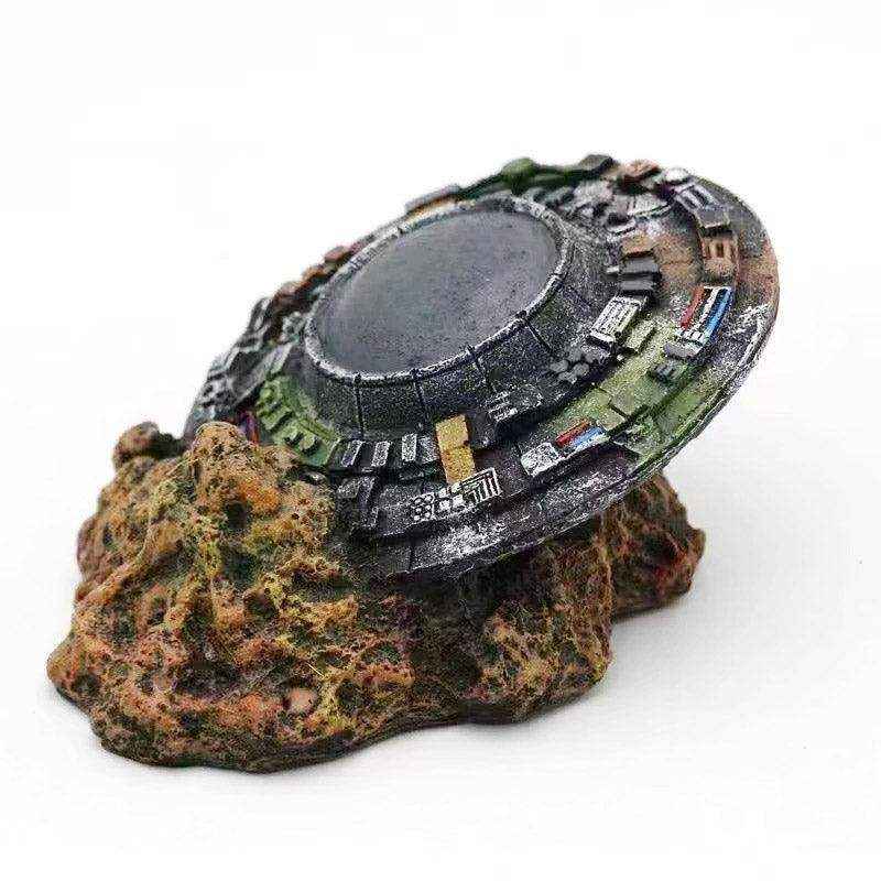 UFO Wreck Aquarium Decoration for Sci-Fi Inspired Fish Tanks