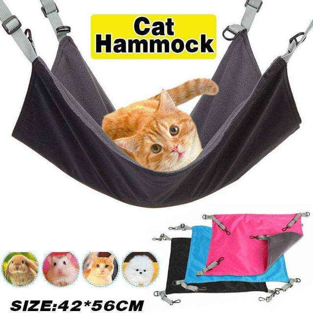 Waterproof Hanging Cat Hammock for Cages or Chairs