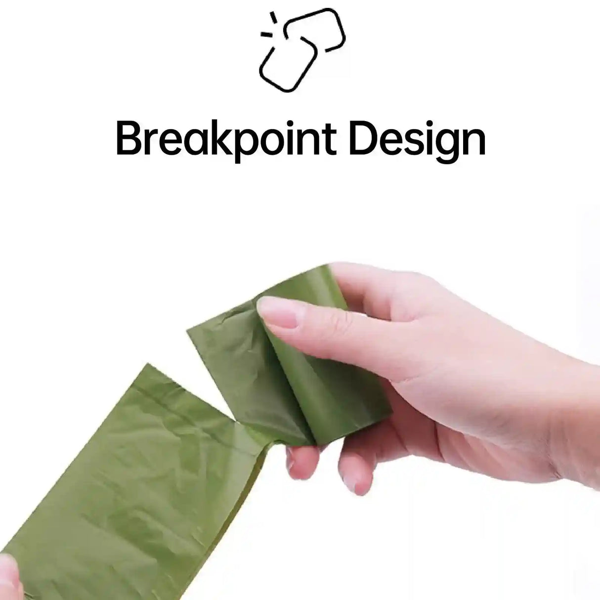 Eco-Friendly Degradable Pet Waste Bags Dog Poop Bag Thick Durable Dispenser